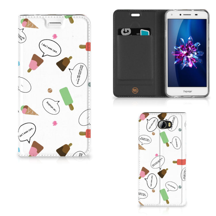 Huawei Y5 2 | Y6 Compact Flip Style Cover IJsjes