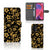 OPPO A54 5G | A74 5G | A93 5G Hoesje Gouden Bloemen