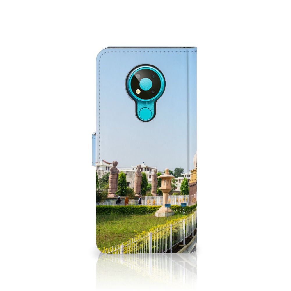 Nokia 3.4 Flip Cover Boeddha