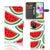 Samsung Galaxy A41 Book Cover Watermelons