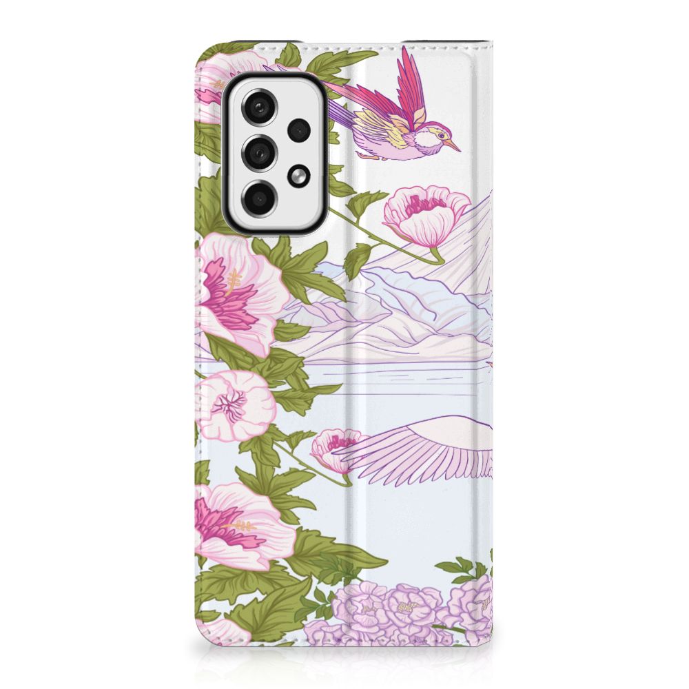 Samsung Galaxy A73 Hoesje maken Bird Standing - B2C Telecom
