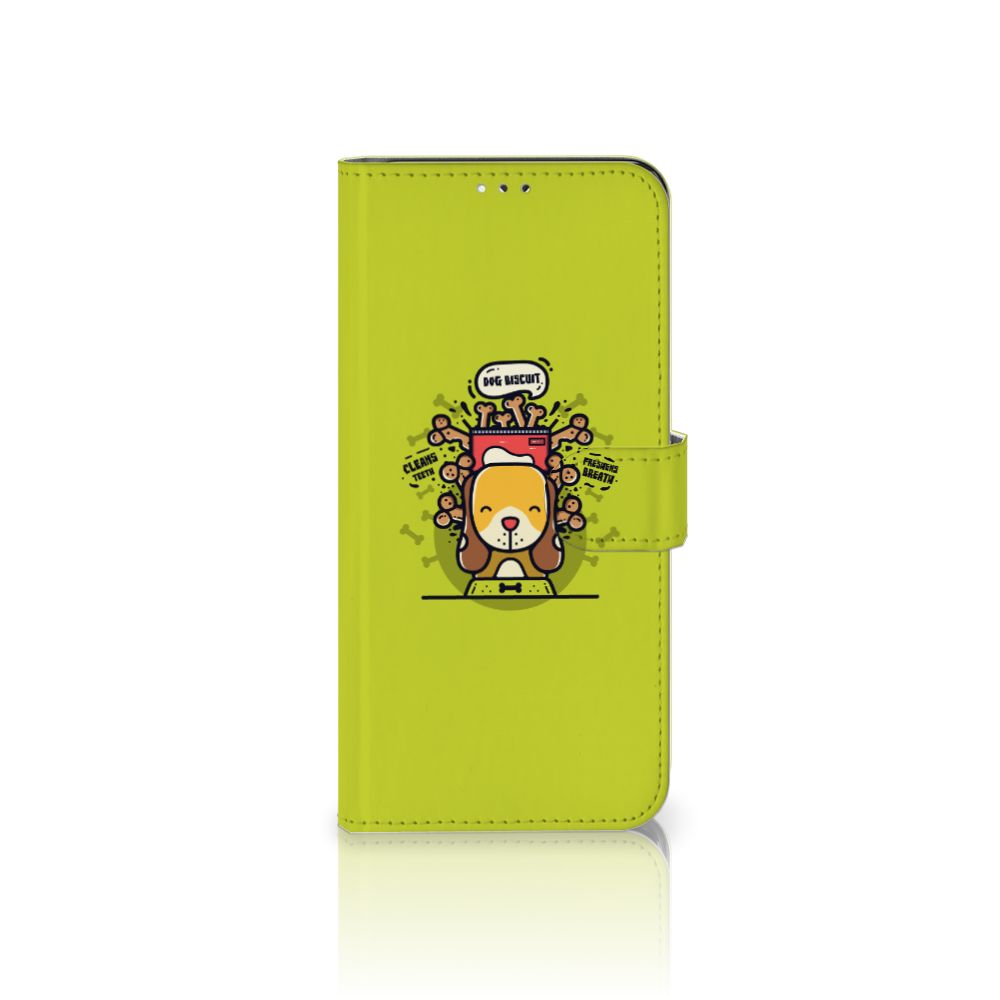Samsung Galaxy A12 Leuk Hoesje Doggy Biscuit