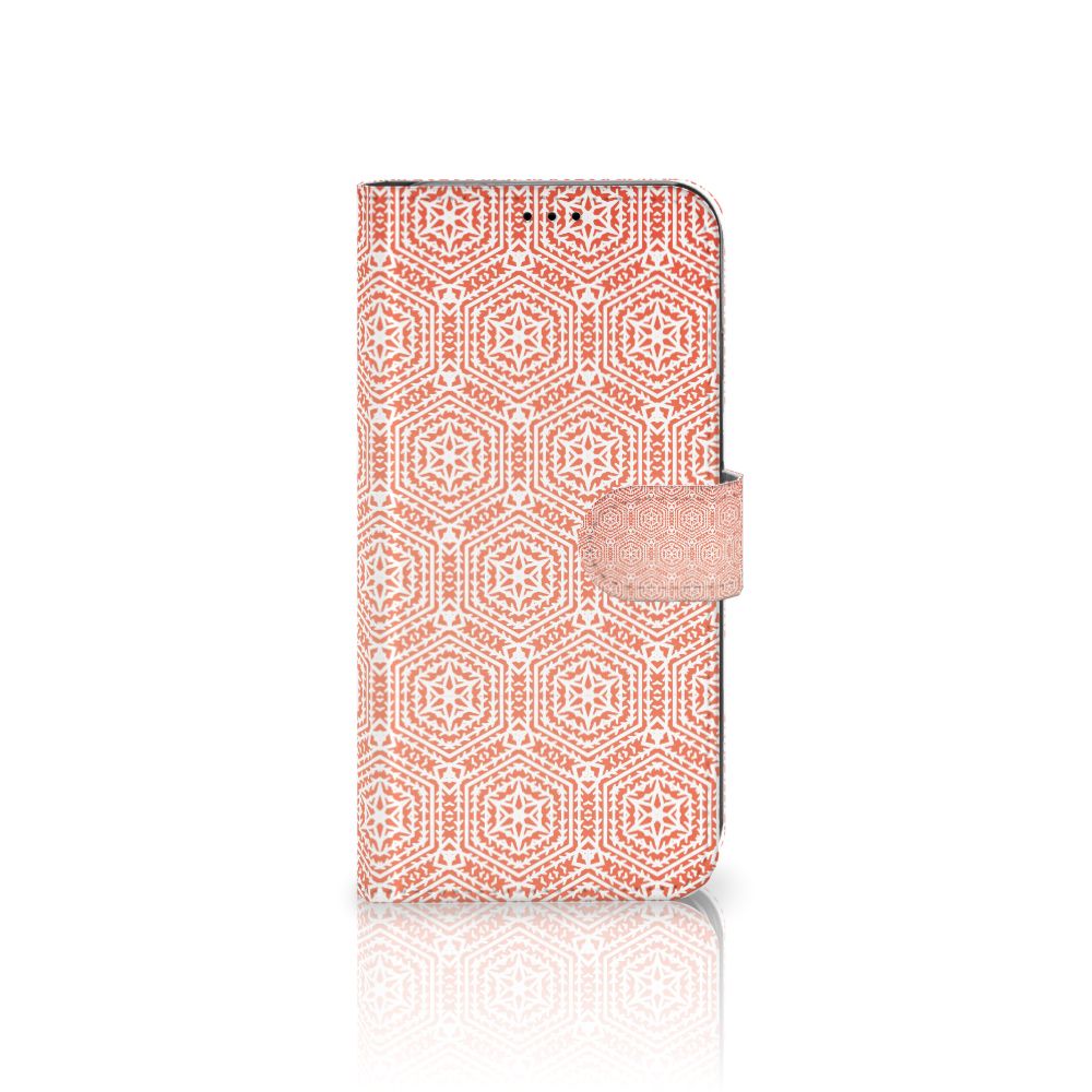 Apple iPhone Xs Max Telefoon Hoesje Pattern Orange