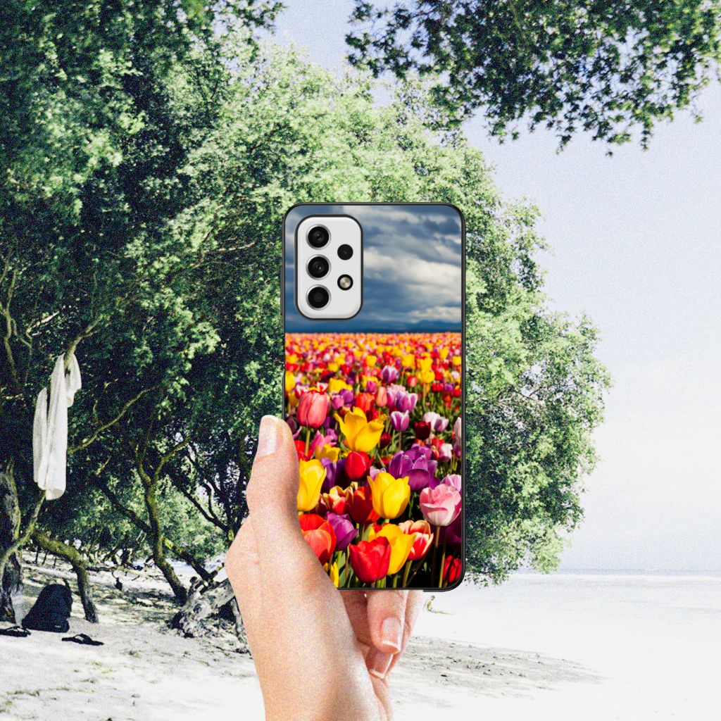 Samsung Galaxy A23 Bloemen Hoesje Tulpen B2C Telecom