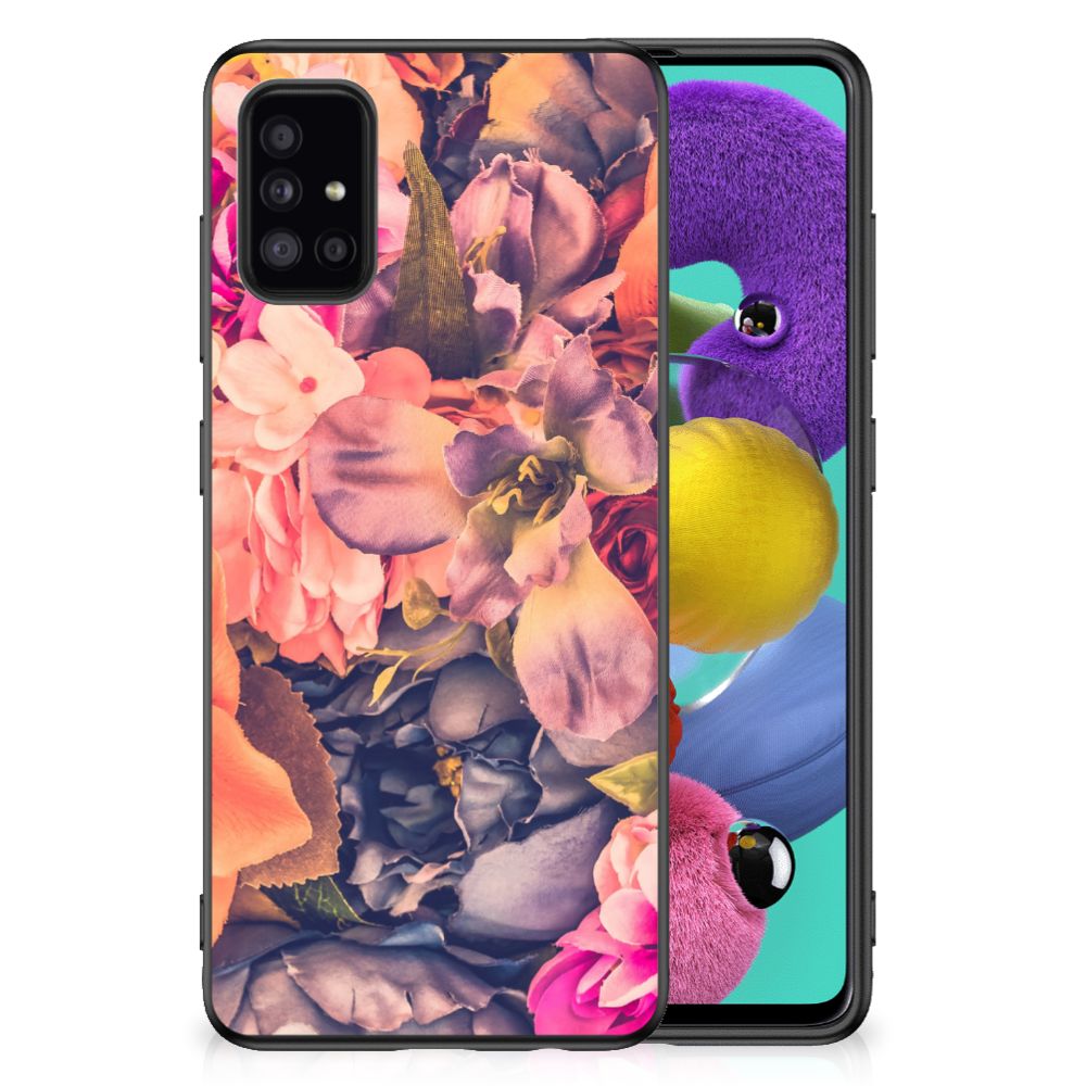 Samsung Galaxy A51 Skin Case Bosje Bloemen