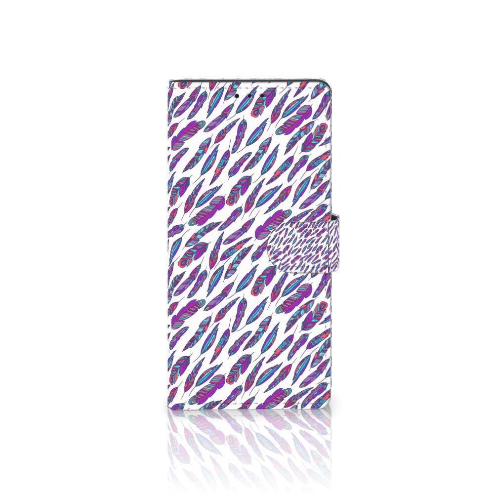 Samsung Galaxy A02s | M02s Telefoon Hoesje Feathers Color