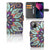 Apple iPhone 13 Hoesje Purple Flower