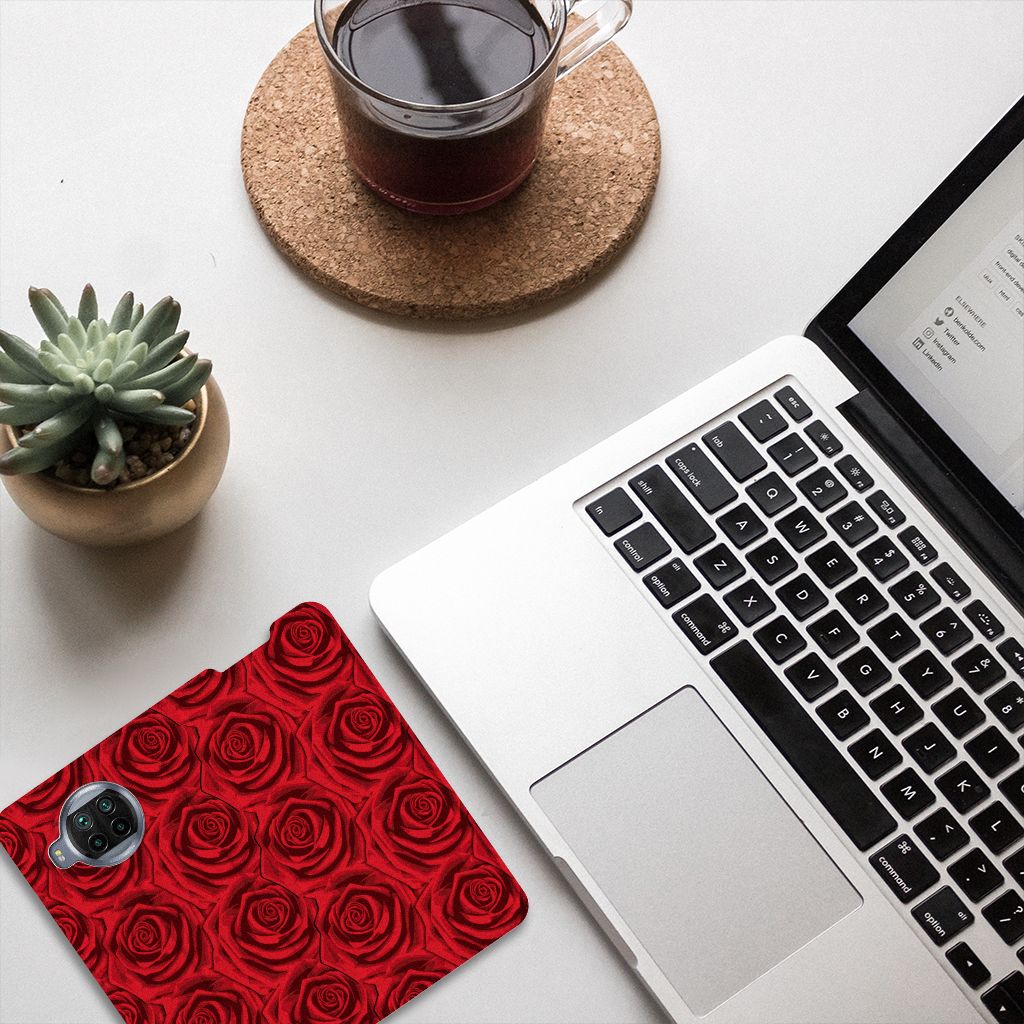 Xiaomi Mi 10T Lite Smart Cover Red Roses - B2C Telecom