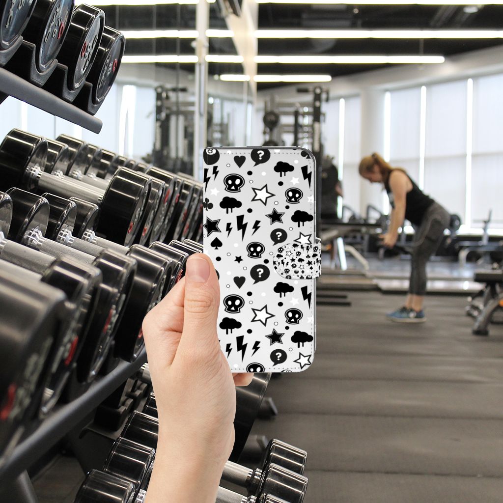 Telefoonhoesje met Naam Samsung Galaxy S23 Plus Silver Punk
