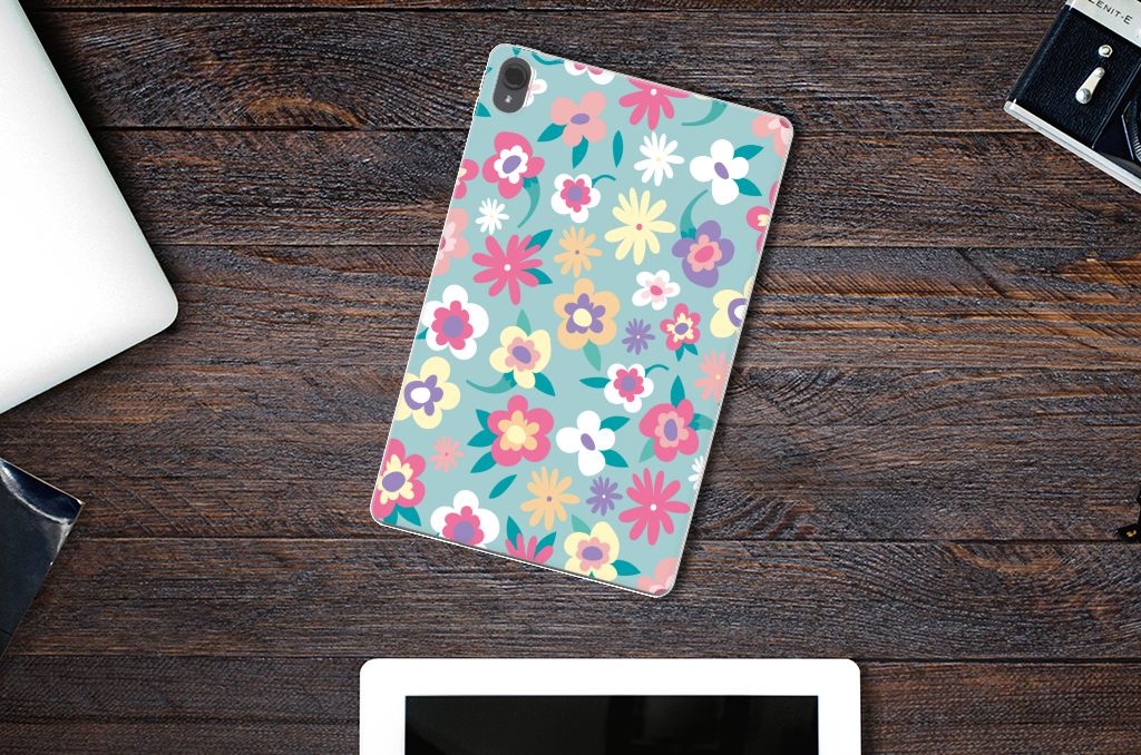 Lenovo Tab P11 | P11 Plus Siliconen Hoesje Flower Power - B2C Telecom