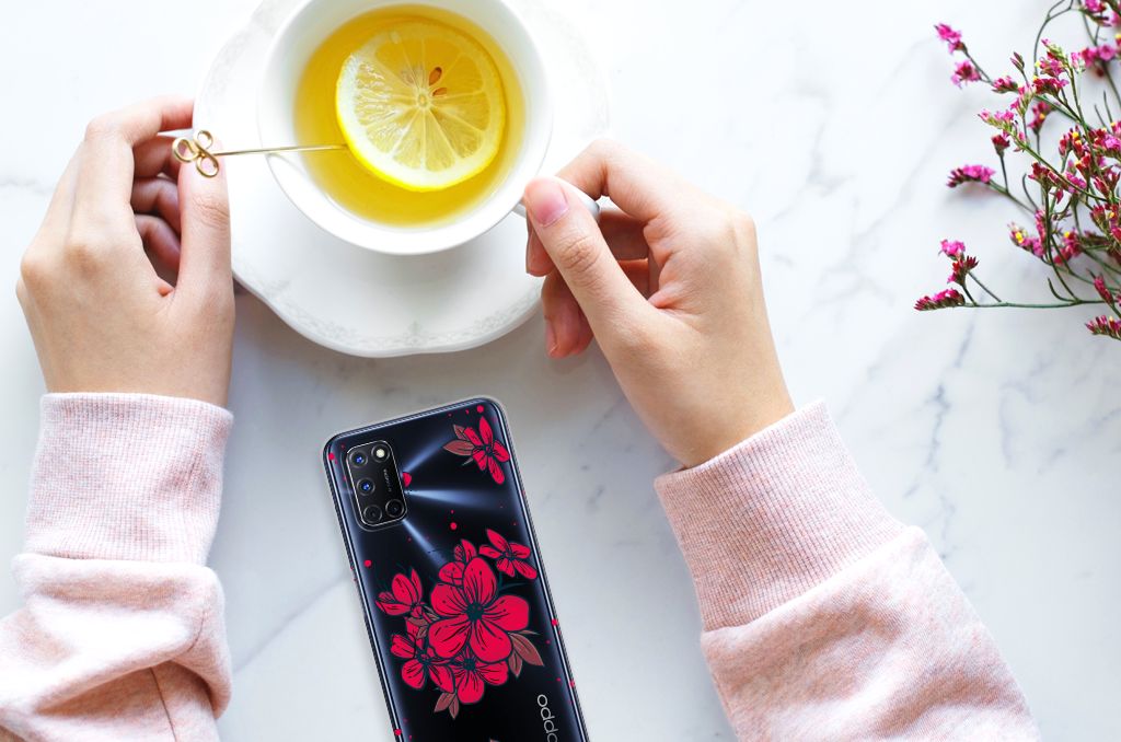 OPPO A52 | A72 TPU Case Blossom Red B2C Telecom