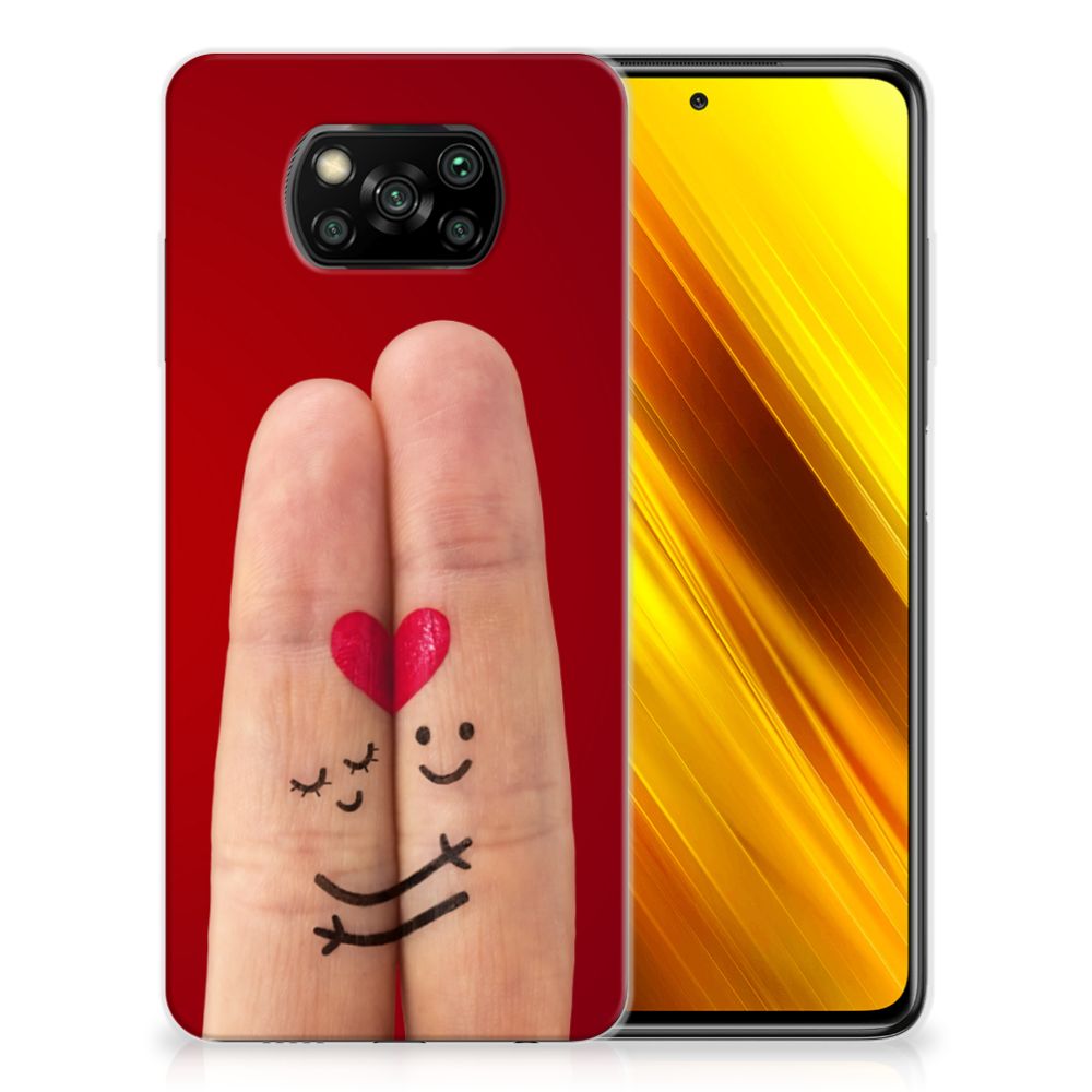 Xiaomi Poco X3 | Poco X3 Pro Silicone Back Cover Liefde - Origineel Romantisch Cadeau B2C Telecom