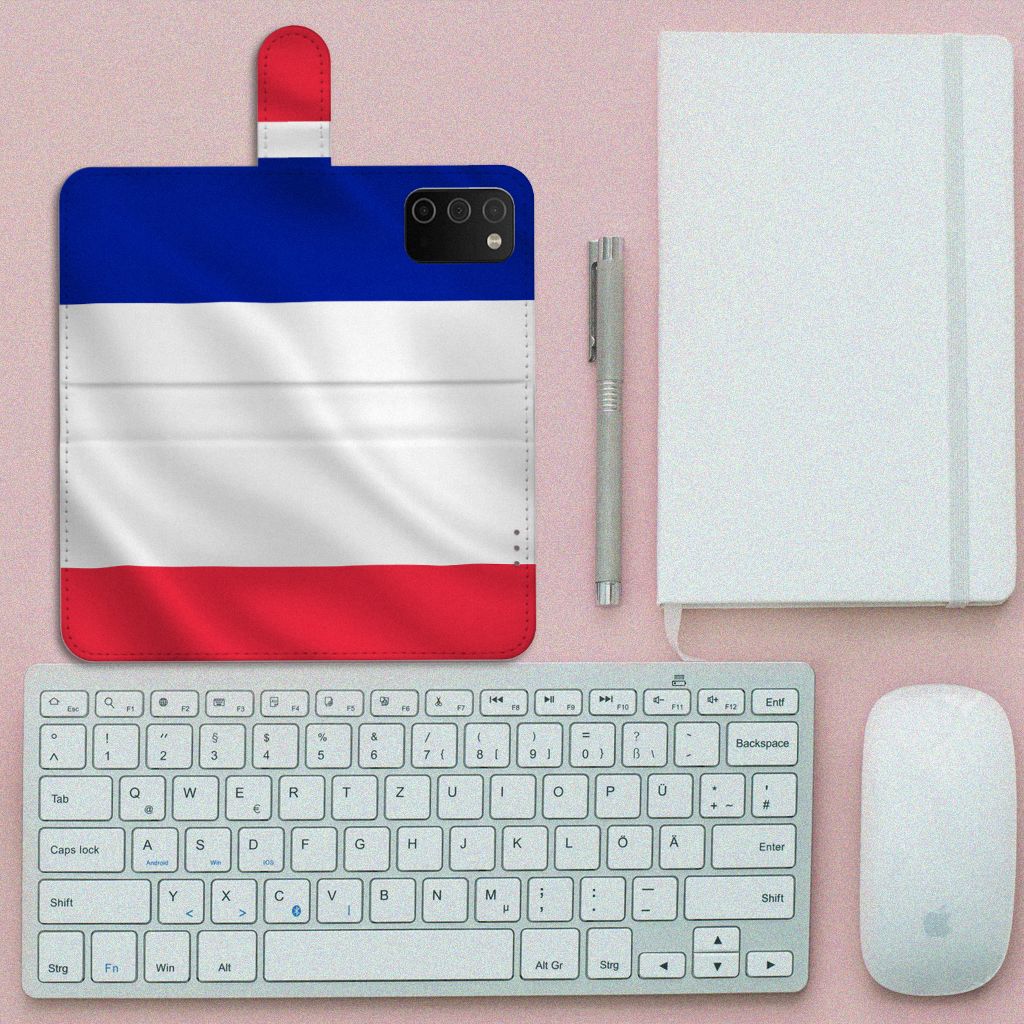 Samsung Galaxy A03s Bookstyle Case Frankrijk