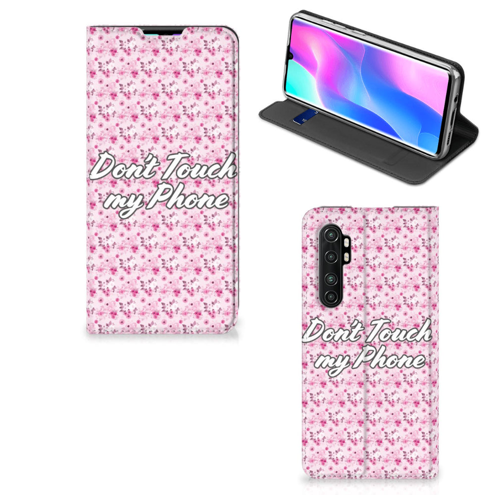 Xiaomi Mi Note 10 Lite Design Case Flowers Pink DTMP