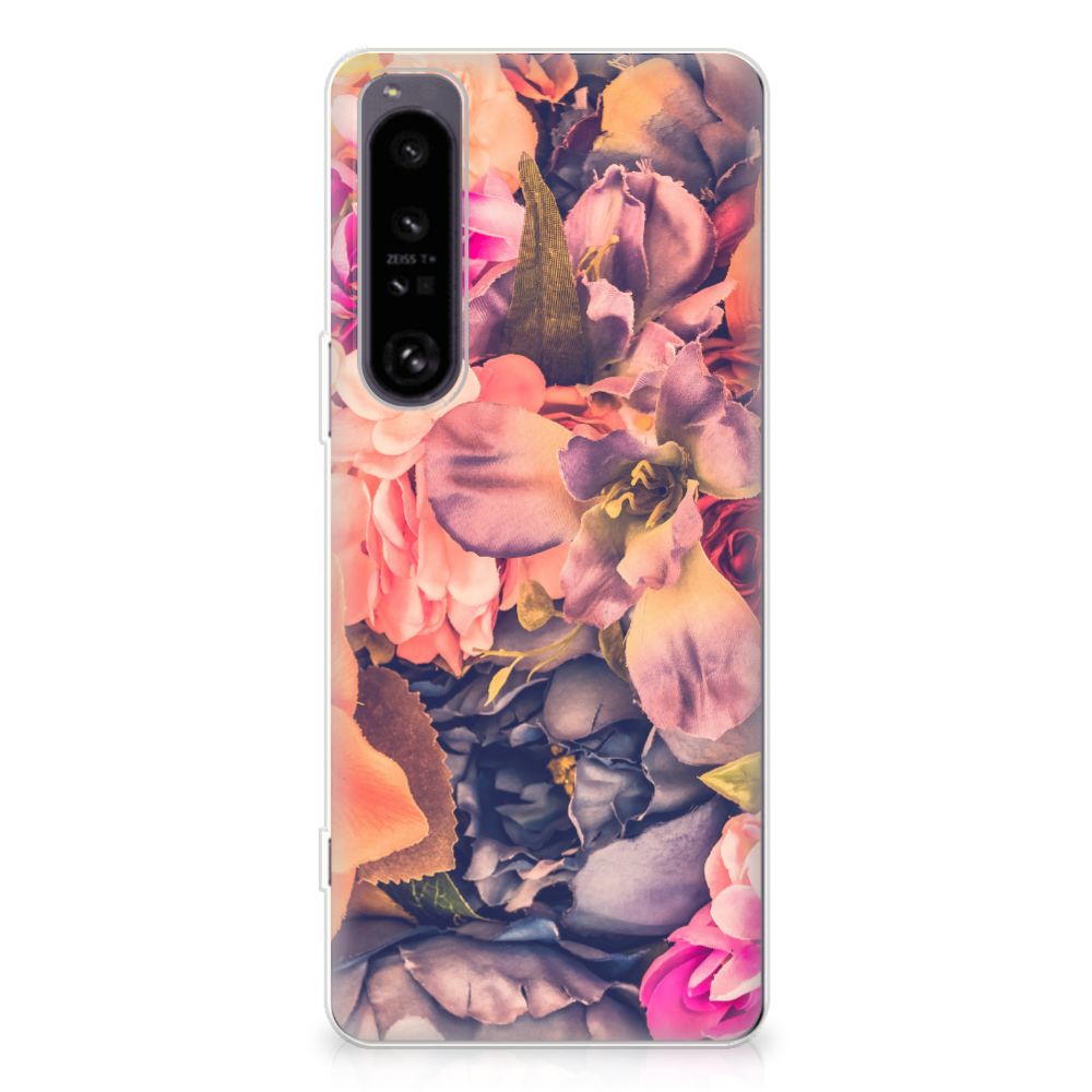 Sony Xperia 1 IV TPU Case Bosje Bloemen