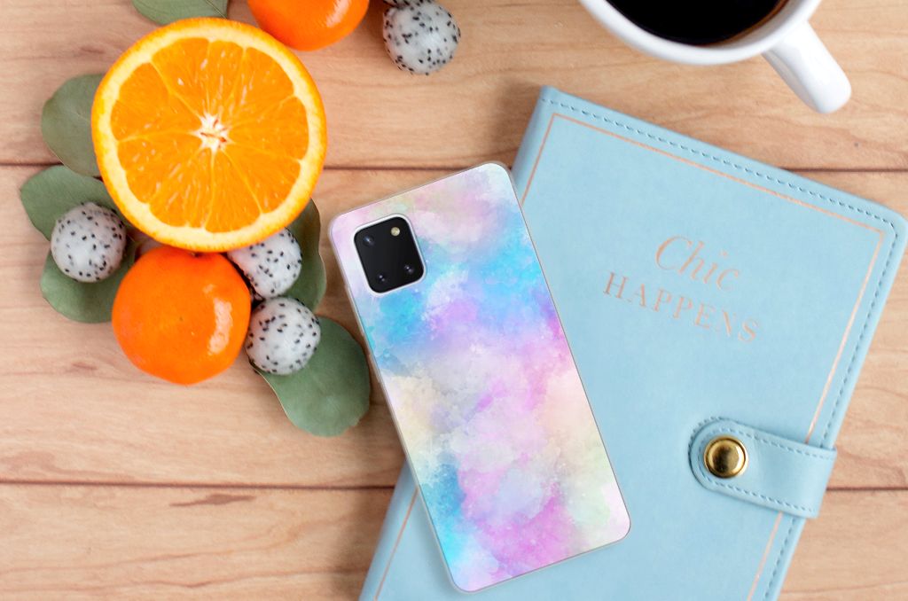 Hoesje maken Samsung Galaxy Note 10 Lite Watercolor Light