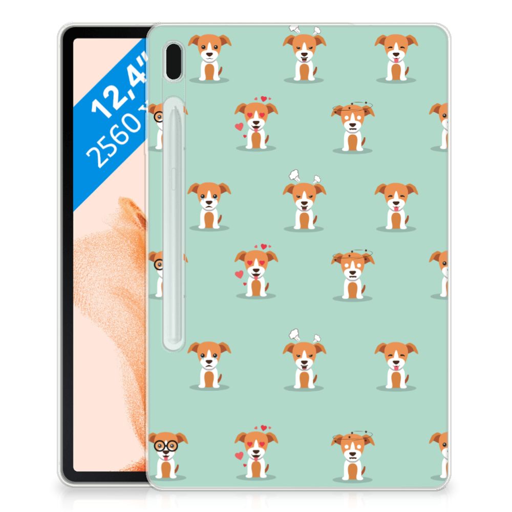 Samsung Galaxy Tab S7FE Back Case Pups - B2C Telecom
