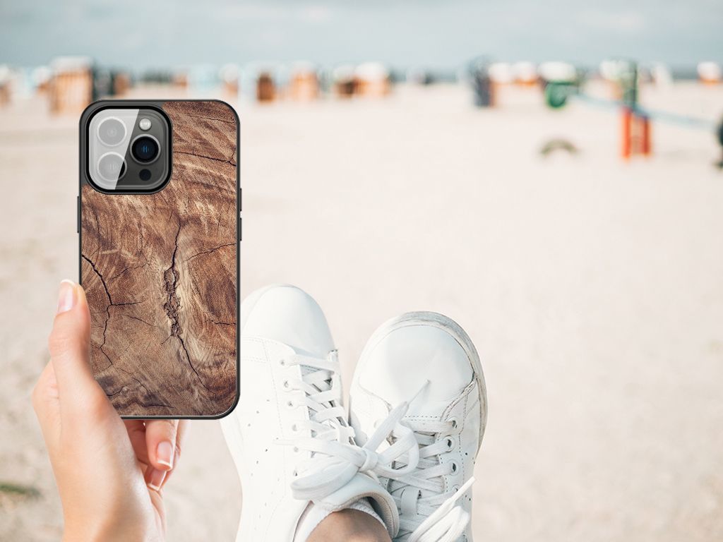 iPhone 13 Pro Max Houten Print Telefoonhoesje Tree Trunk B2C Telecom