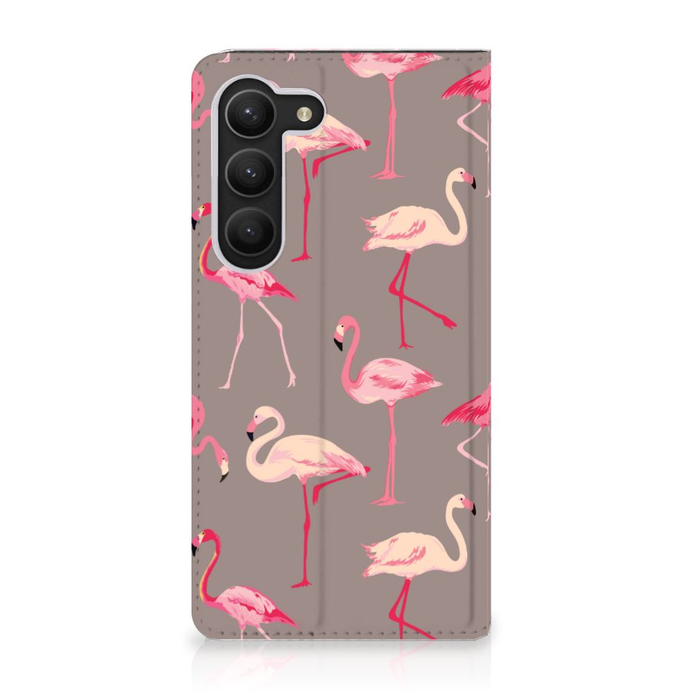 Samsung Galaxy S23 Hoesje maken Flamingo - B2C Telecom