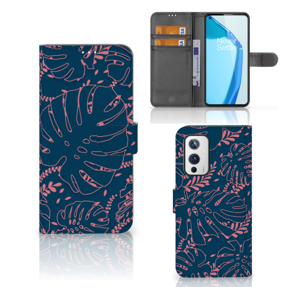 OnePlus 9 Hoesje Palm Leaves