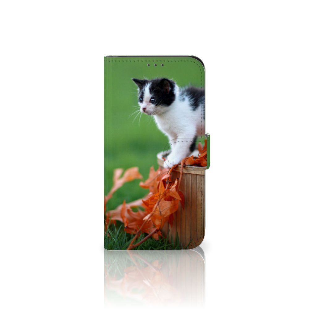Samsung Galaxy Xcover 5 Telefoonhoesje met Pasjes Kitten