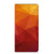 Stand Case voor Samsung Galaxy A14 5G Polygon Red met abstracte polygonale ontwerpen in warme kleuren.