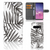 Samsung Galaxy S10 Hoesje Leaves Grey