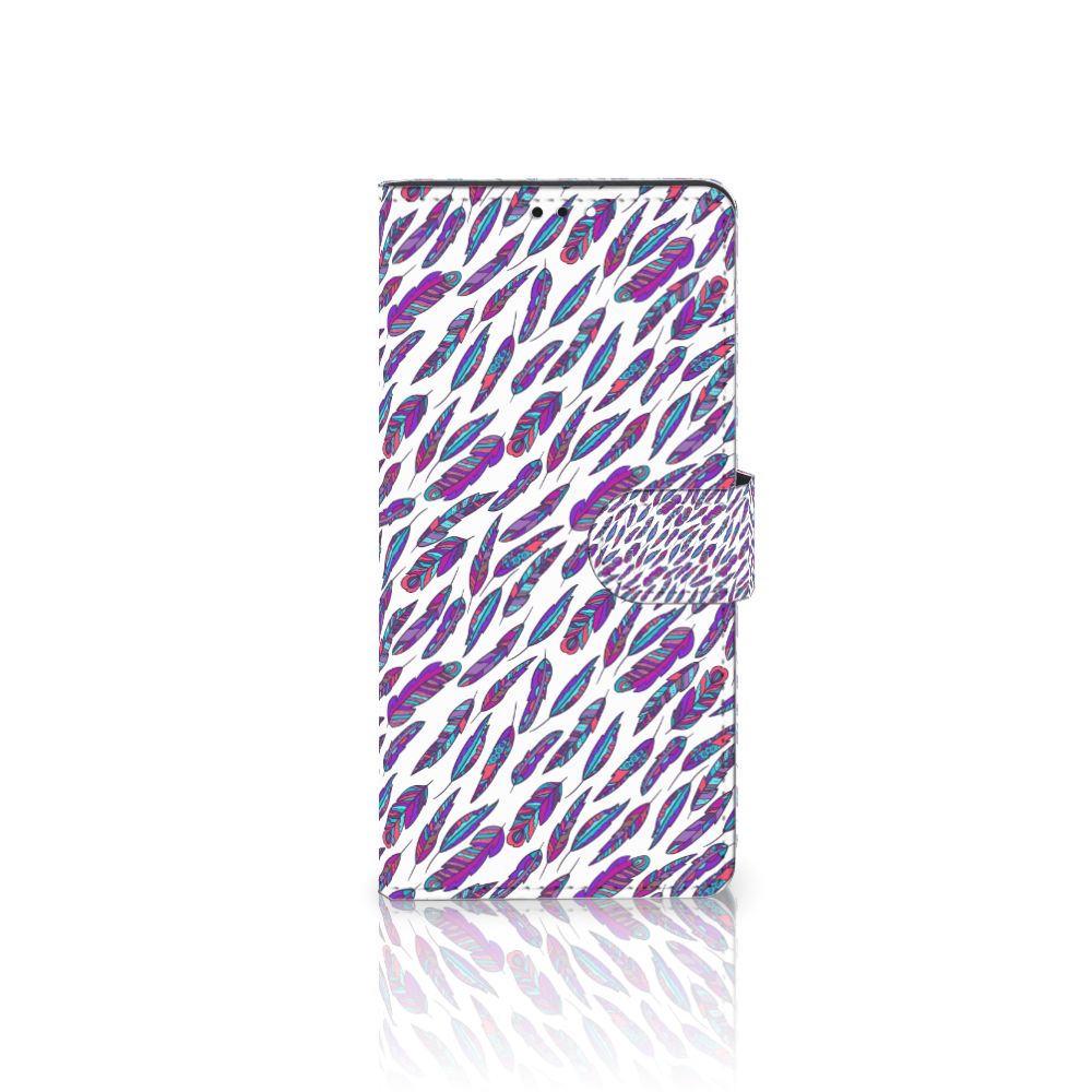 Xiaomi Redmi Note 10 Pro Telefoon Hoesje Feathers Color
