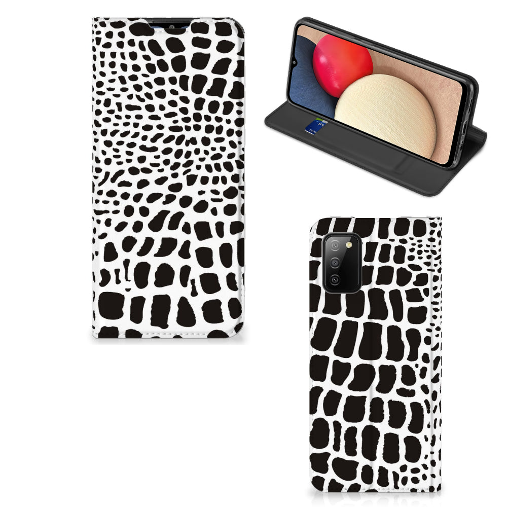 Samsung Galaxy M02s | A02s Hoesje maken Slangenprint