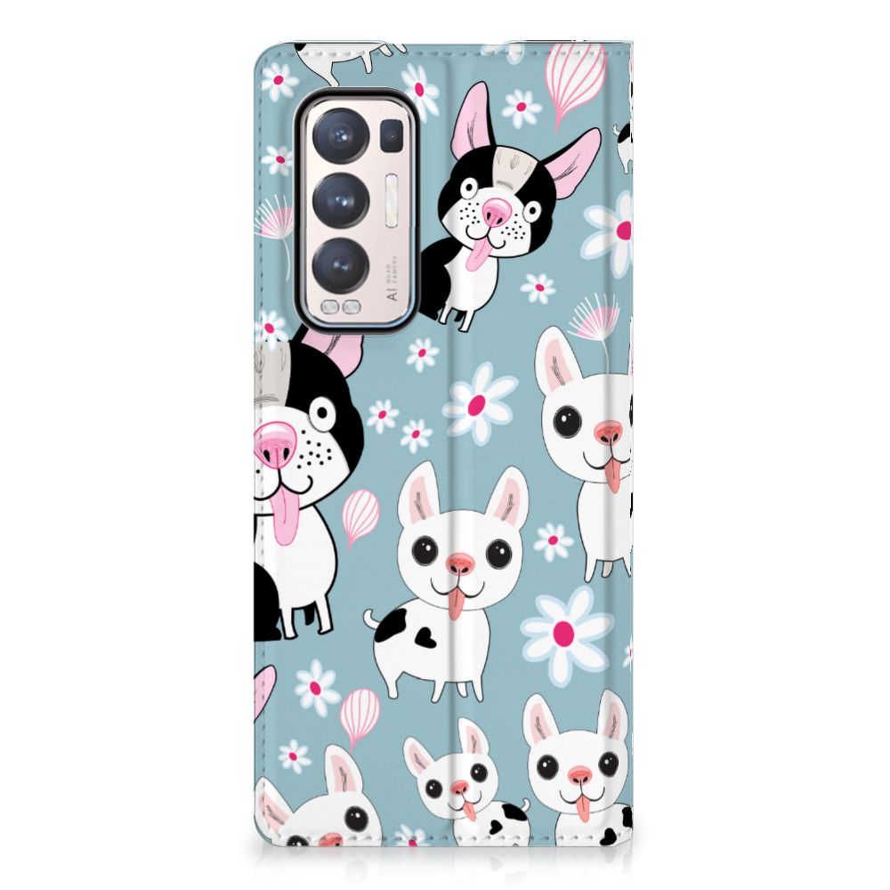 OPPO Find X3 Neo Hoesje maken Hondjes - B2C Telecom