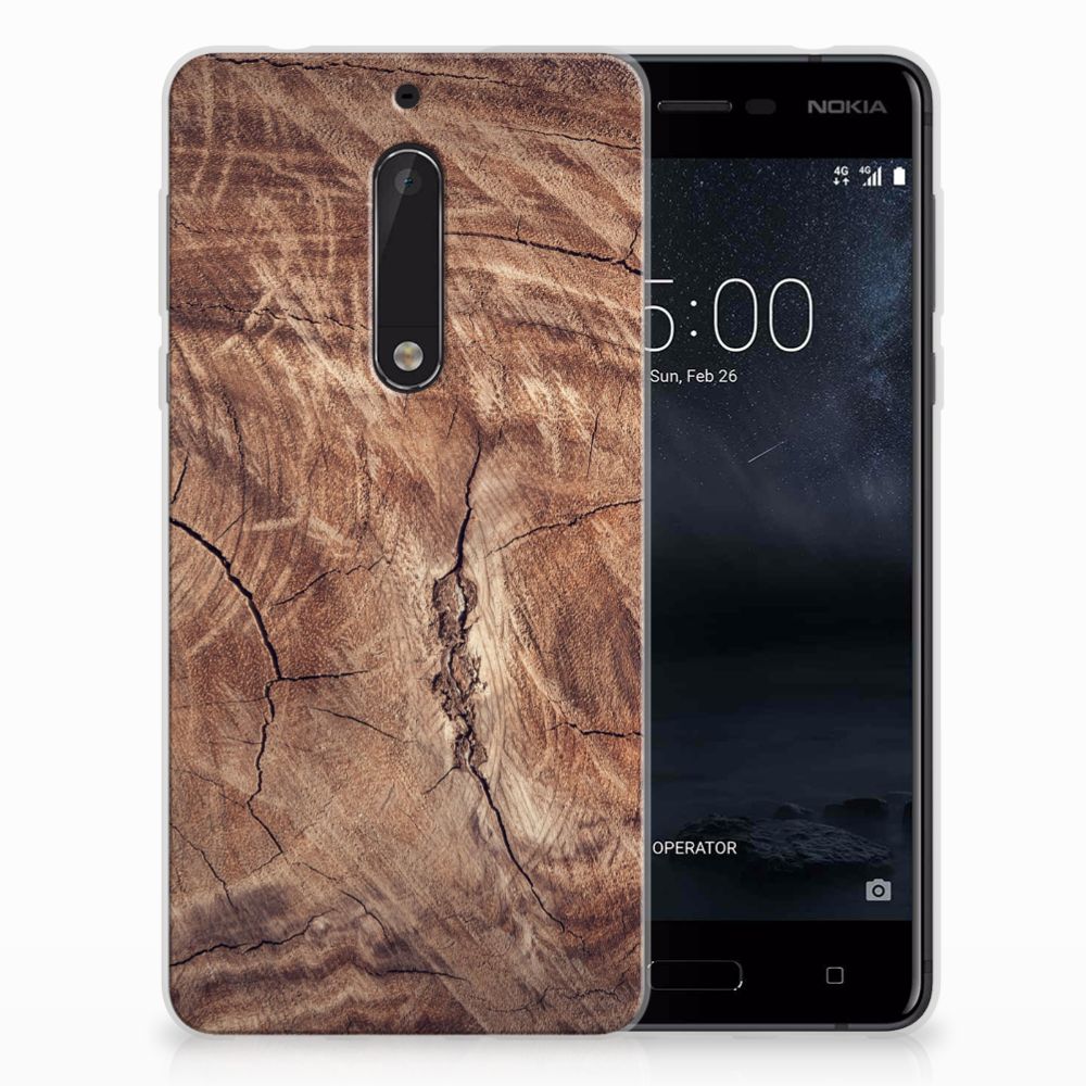 Nokia 5 Bumper Hoesje Tree Trunk