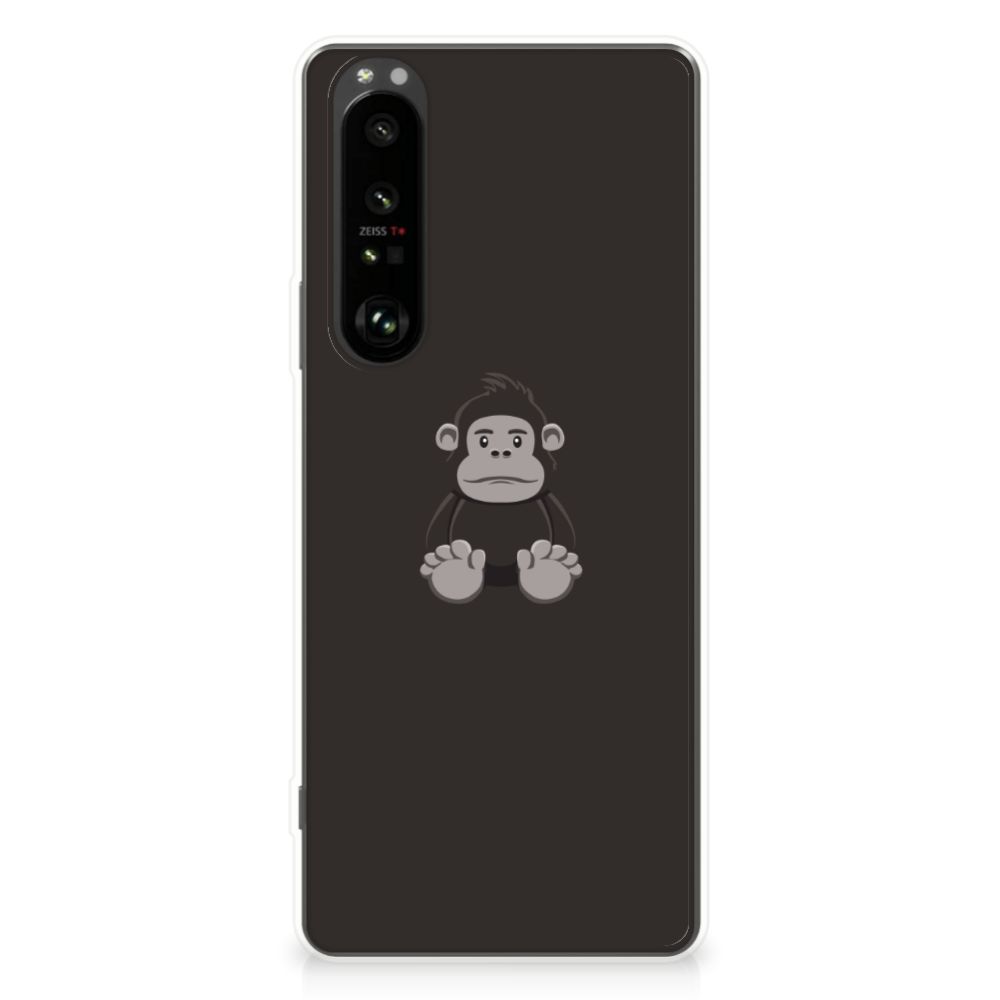 Sony Xperia 1 III Telefoonhoesje met Naam Gorilla