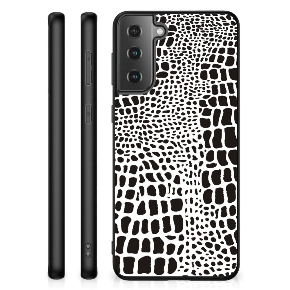 Samsung Galaxy S21 Plus Dierenprint Telefoonhoesje Slangenprint B2C Telecom