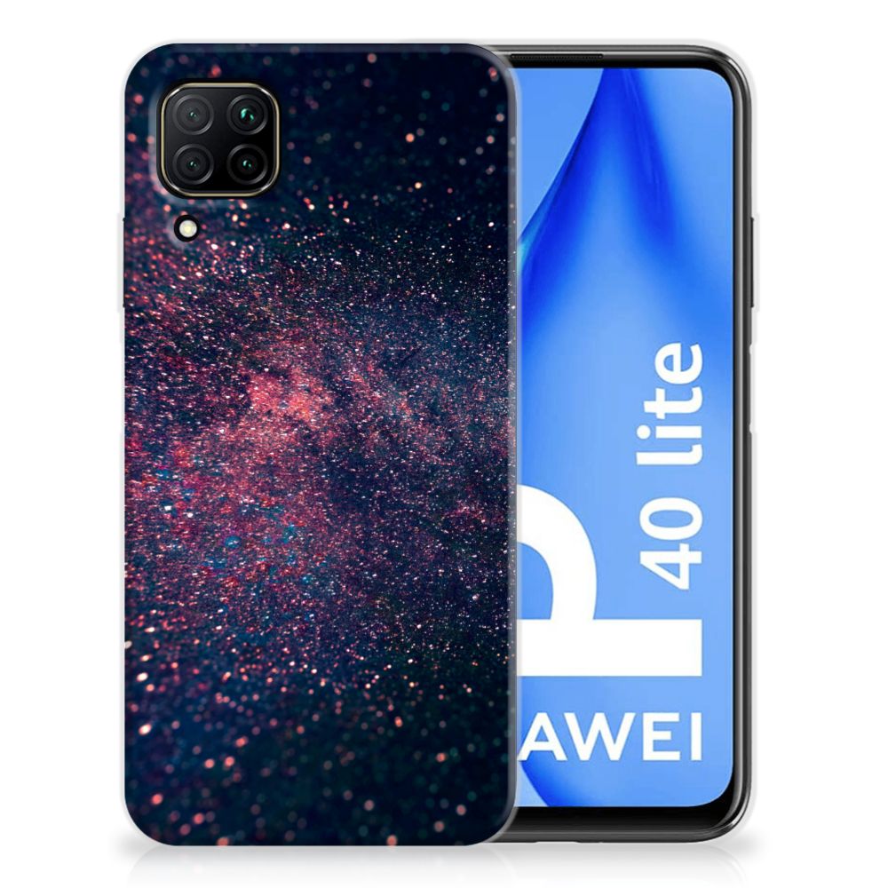 Huawei P40 Lite TPU Hoesje Stars