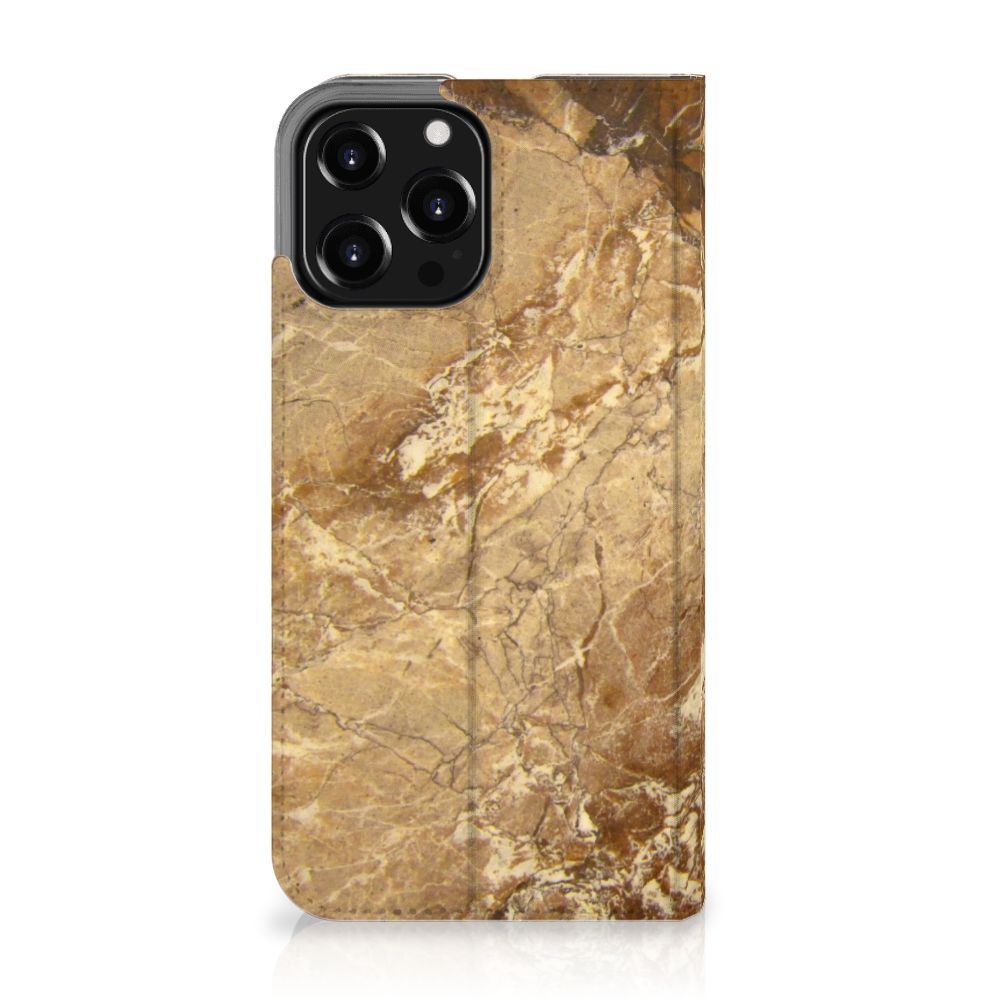 iPhone 13 Pro Max Standcase Marmer Creme - B2C Telecom