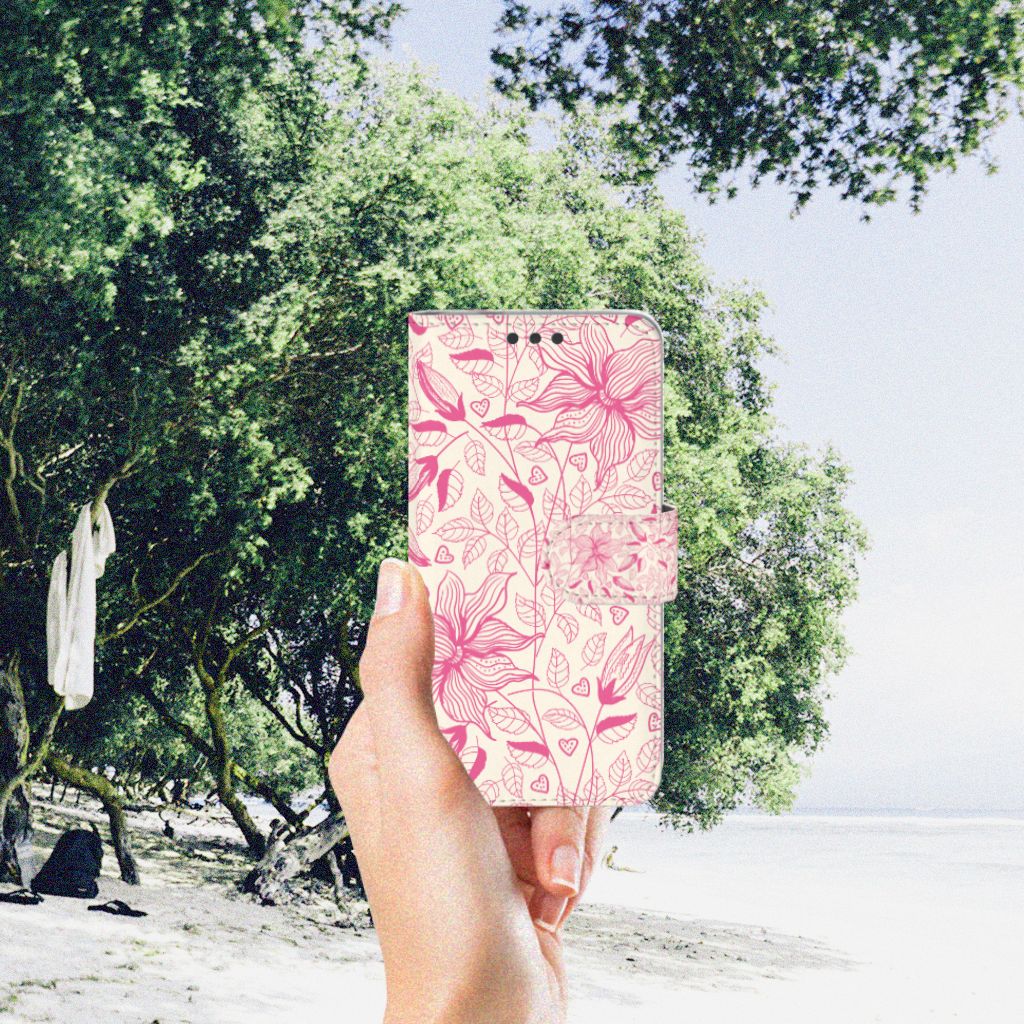 Microsoft Lumia 650 Hoesje Pink Flowers