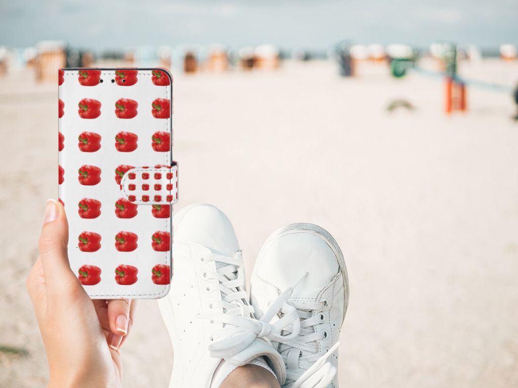 Xiaomi Redmi 8A Book Cover Paprika Red