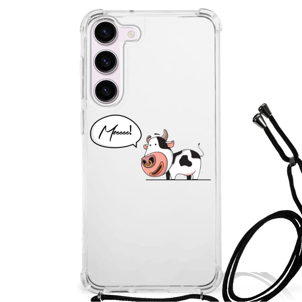 Samsung Galaxy S23 Stevig Bumper Hoesje Cow B2C Telecom