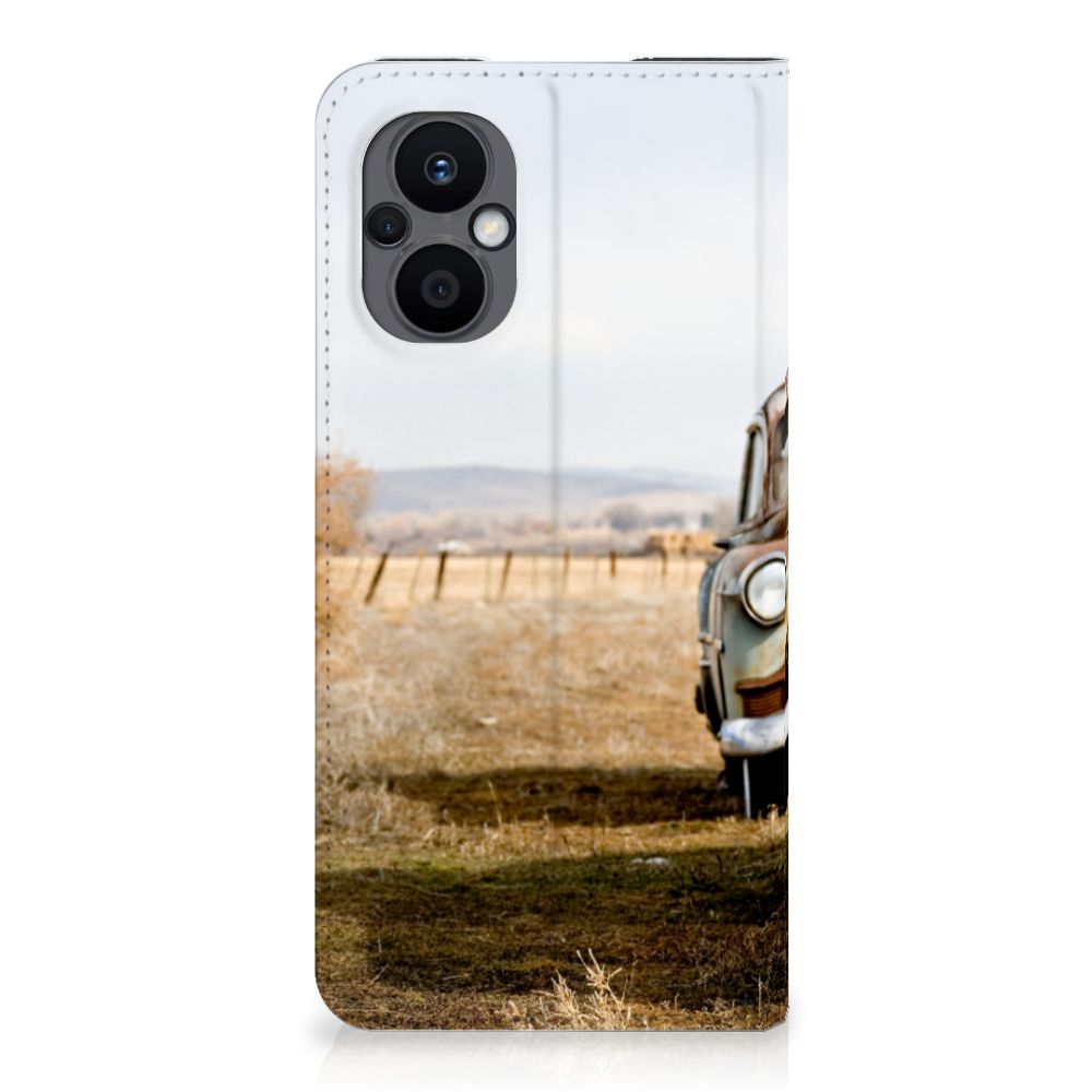 OPPO Reno8 Lite Stand Case Vintage Auto - B2C Telecom