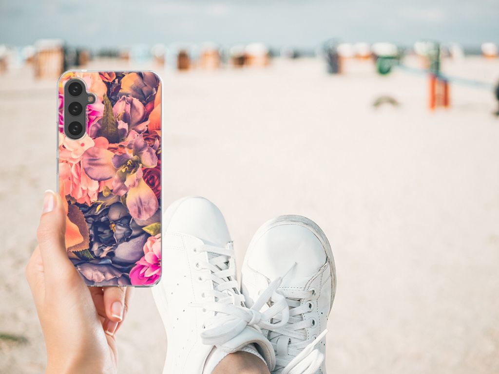 Samsung Galaxy A34 TPU Case Bosje Bloemen B2C Telecom