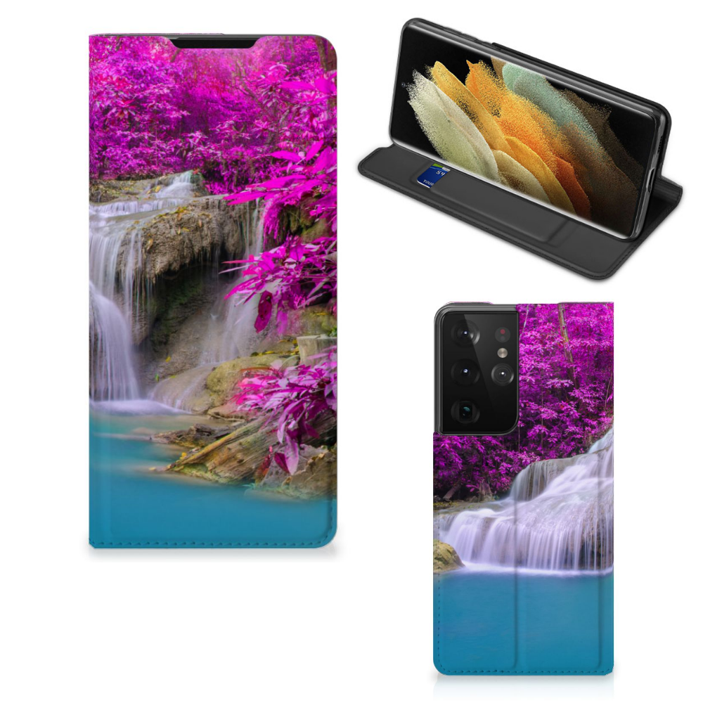 Samsung Galaxy S21 Ultra Book Cover Waterval - B2C Telecom