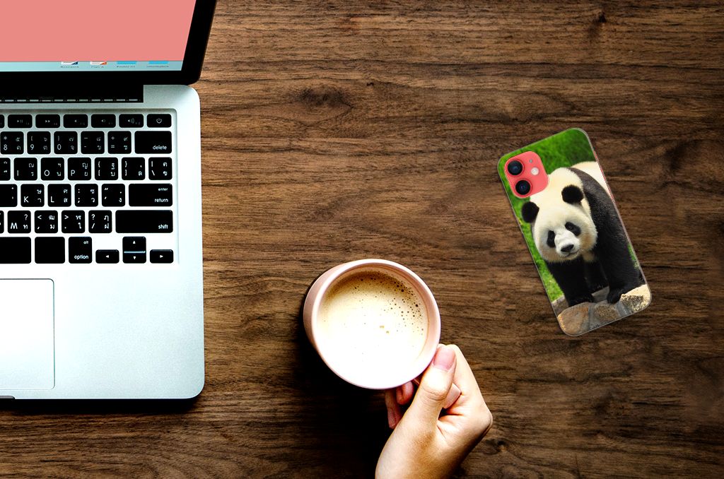 iPhone 12 Mini TPU Hoesje Panda B2C Telecom