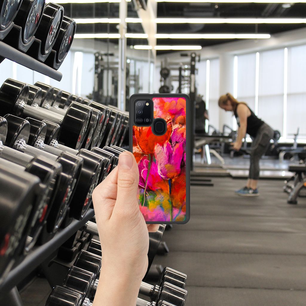 Case Samsung Galaxy A21s Tulips B2C Telecom