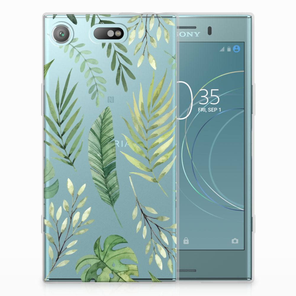 Sony Xperia XZ1 Compact TPU Case Leaves