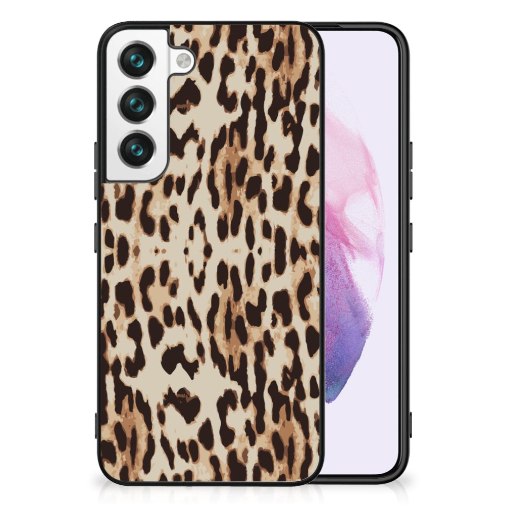 Samsung Galaxy S22 Dierenprint Telefoonhoesje Leopard