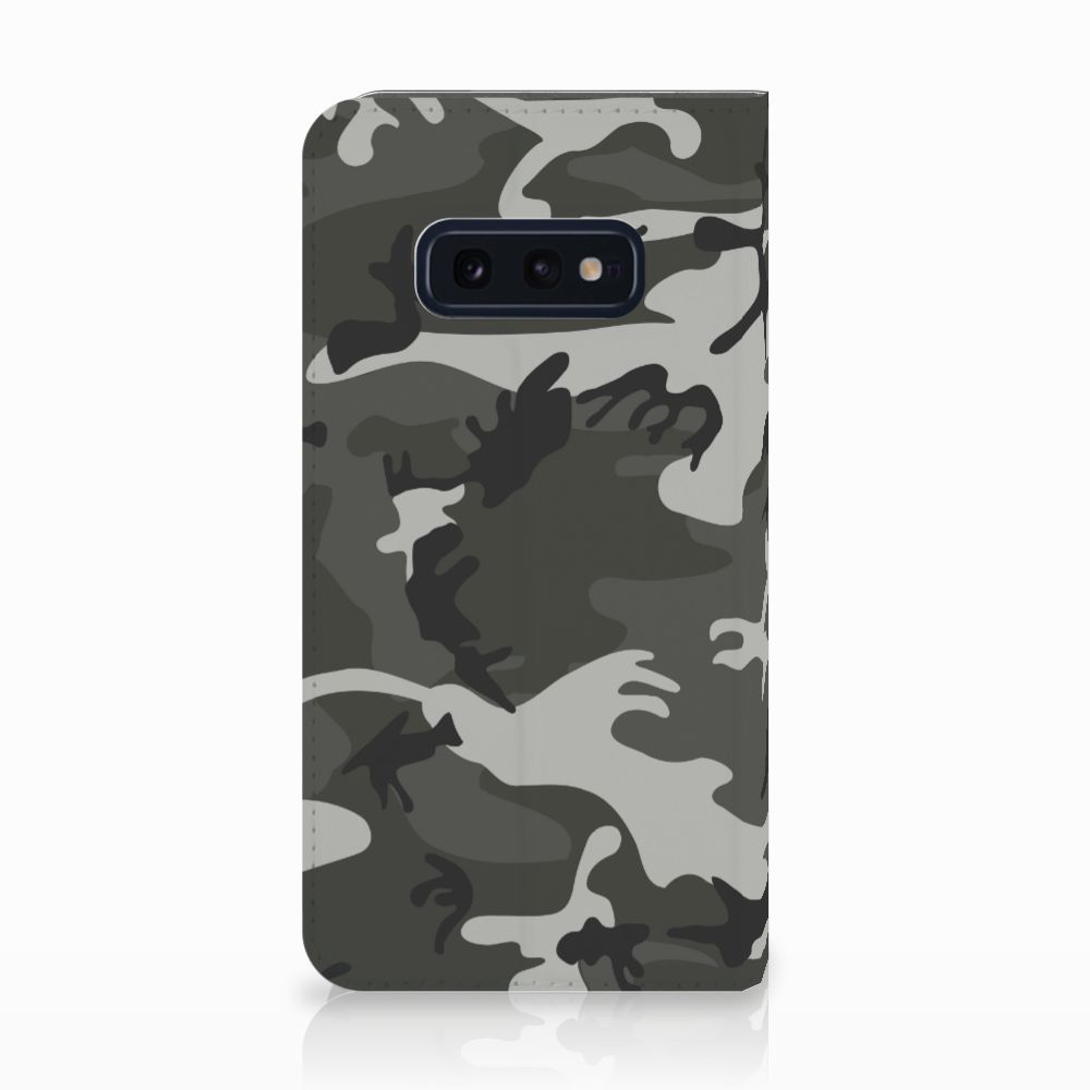 Samsung Galaxy S10e Hoesje met Magneet Army Light