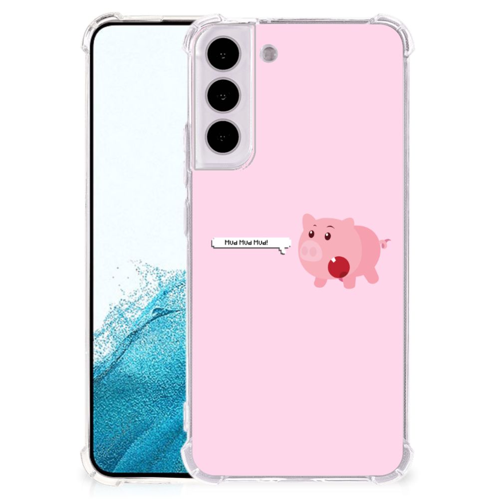 Samsung Galaxy S22 Plus Stevig Bumper Hoesje Pig Mud B2C Telecom