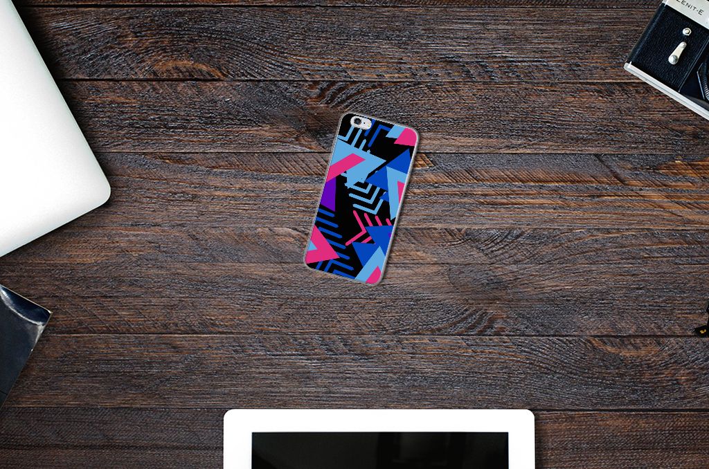 Apple iPhone 6 | 6s TPU Hoesje Funky Triangle