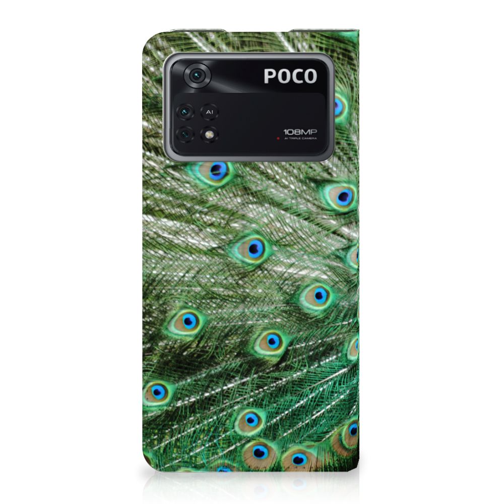 Poco X4 Pro 5G Hoesje maken Pauw - B2C Telecom