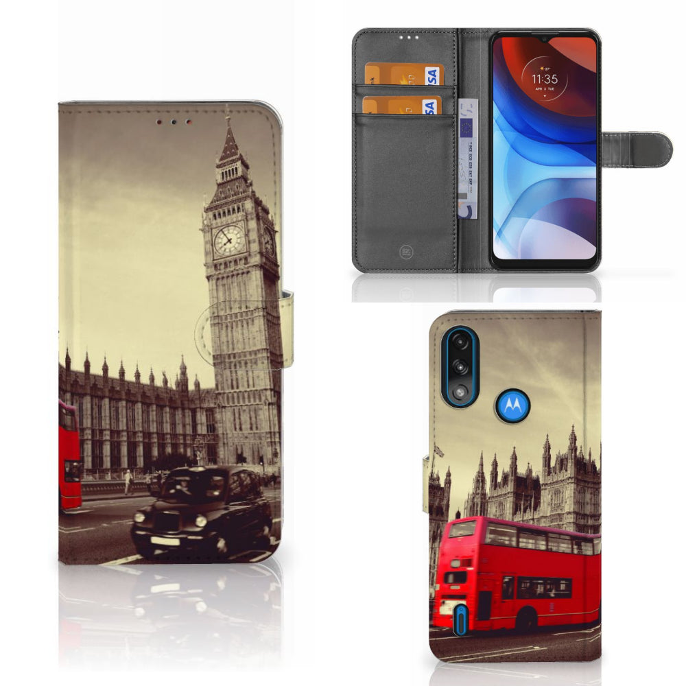 Motorola Moto E7i Power | E7 Power Flip Cover Londen